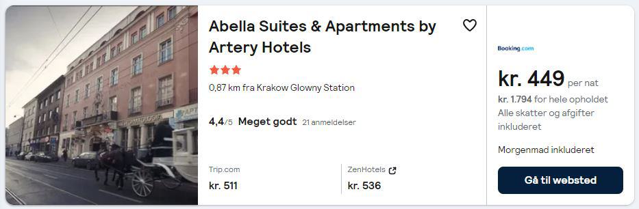 Hotel i Krakow